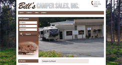 Desktop Screenshot of billscampers.com